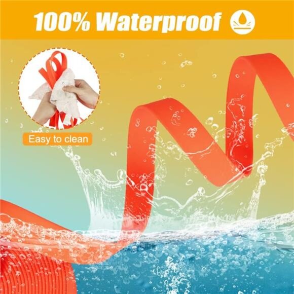 Waterproof Long Dog Leash, 20ft Dog Training Leash for Outside, Durable PVC Long - Picture 2 of 7